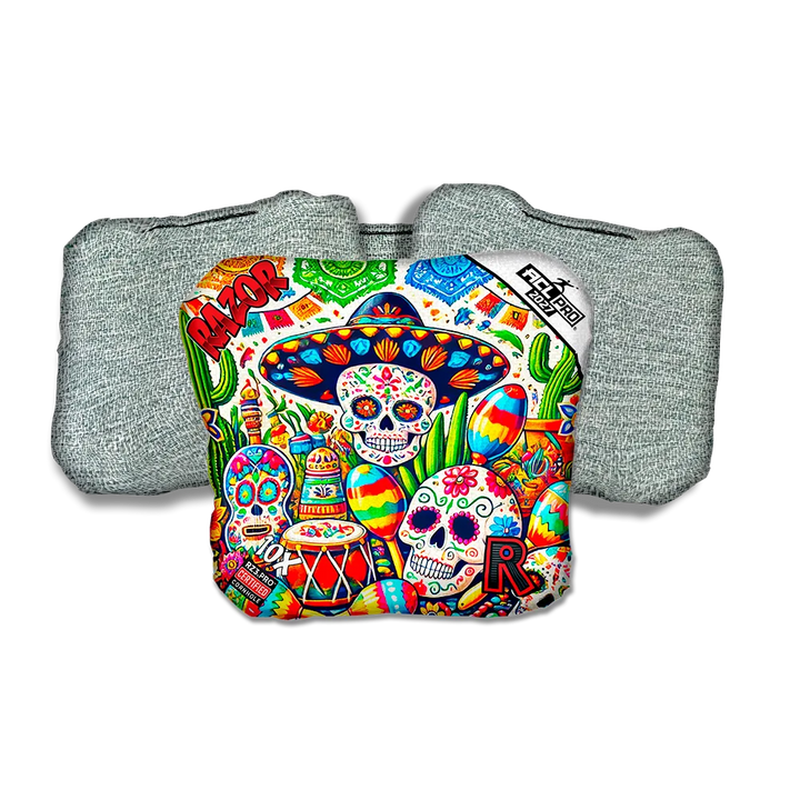 10 X PRO Fiesta Light Back Cornhole Bags
