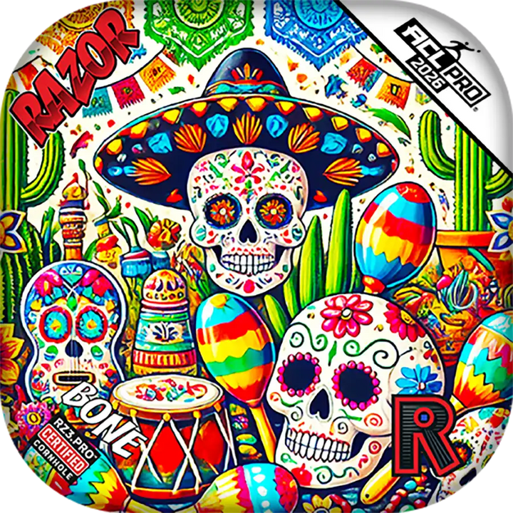 Bone | Fiesta | ACL PRO Razor Cornhole Bags