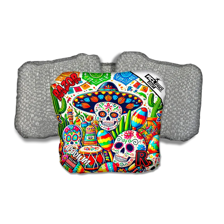 Podium PRO Fiesta Silver Back Cornhole Bags