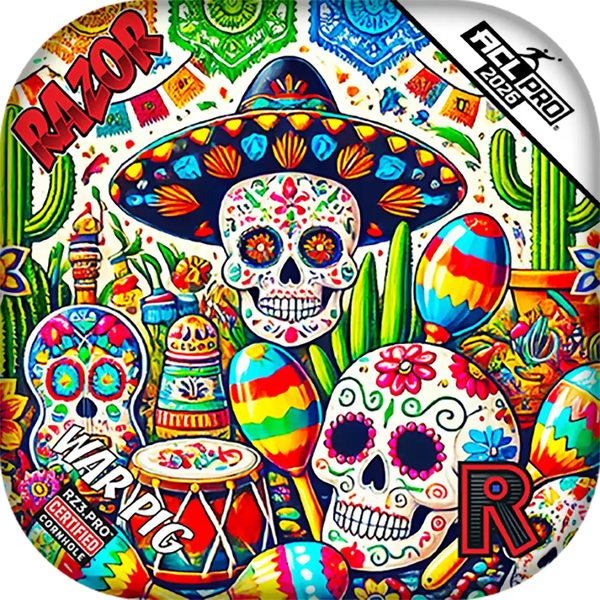 War Pig PRO | Fiesta | ACL PRO Razor Cornhole Bags