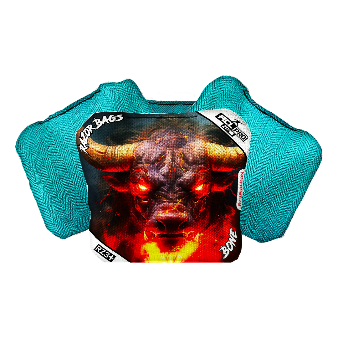 Bone | Fire Buffalo 2 | ACL PRO Razor Cornhole Bags