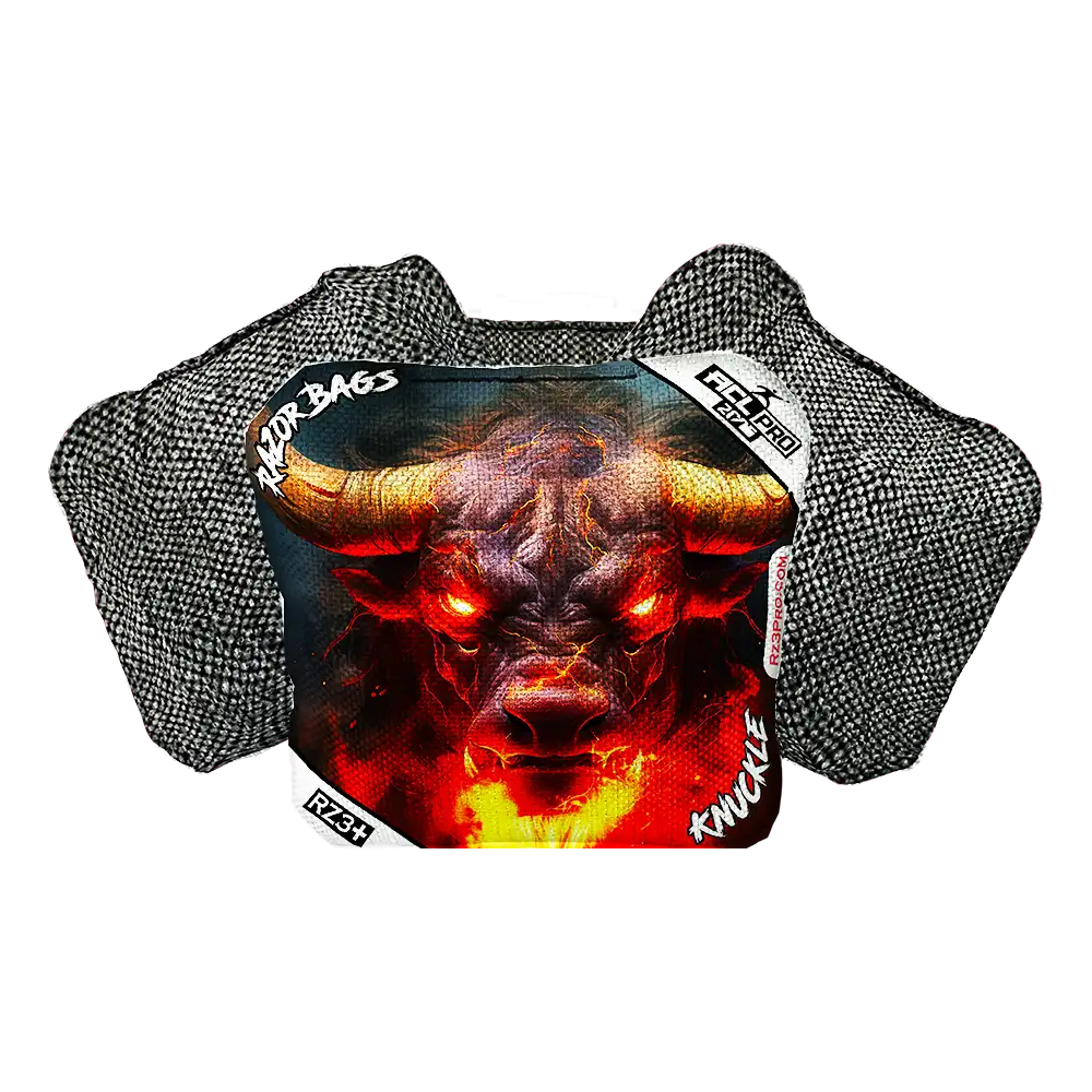 Knuckle | Fire Buffalo 2 | ACL PRO Razor Cornhole Bags