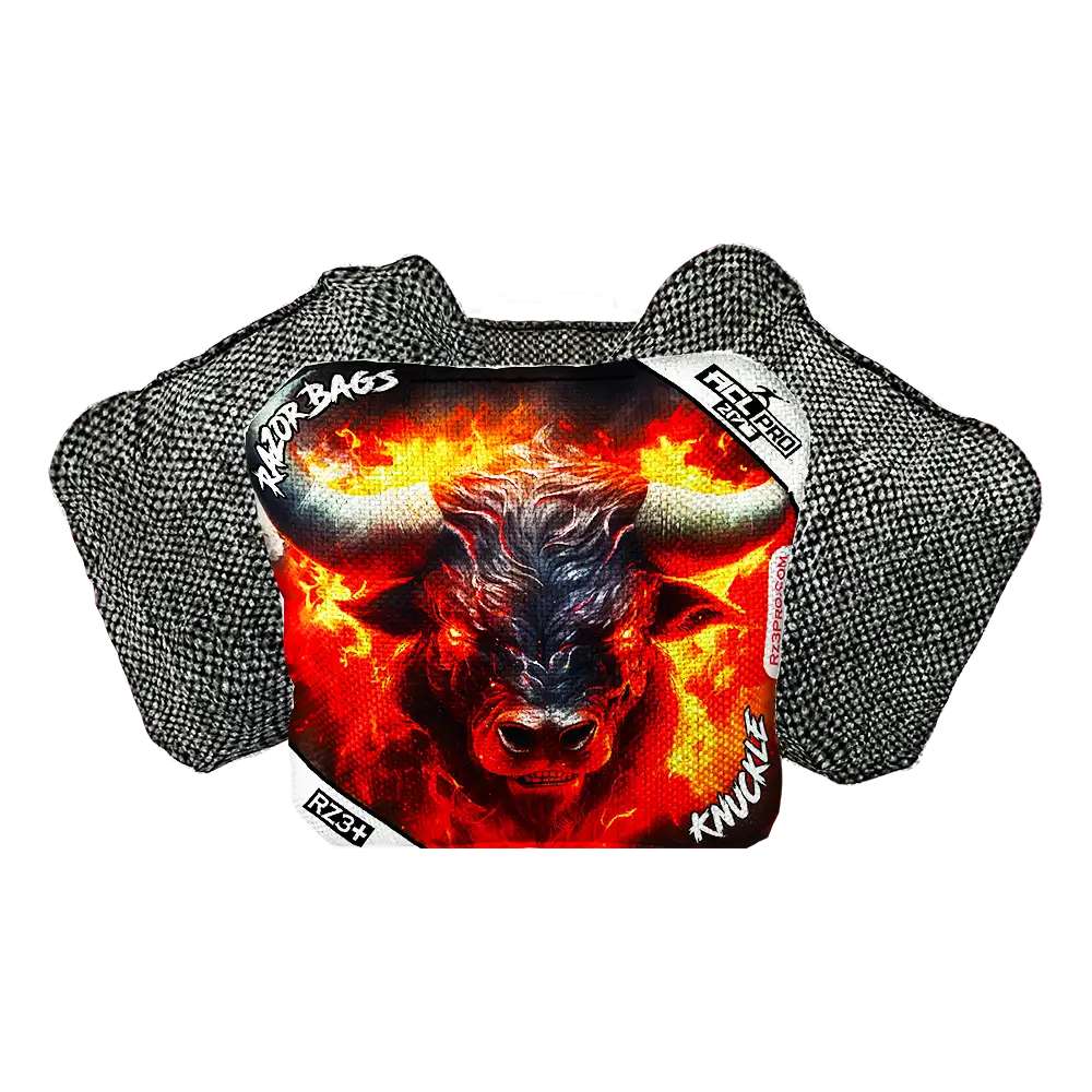 Knuckle | Fire Buffalo | ACL PRO Razor Cornhole Bags