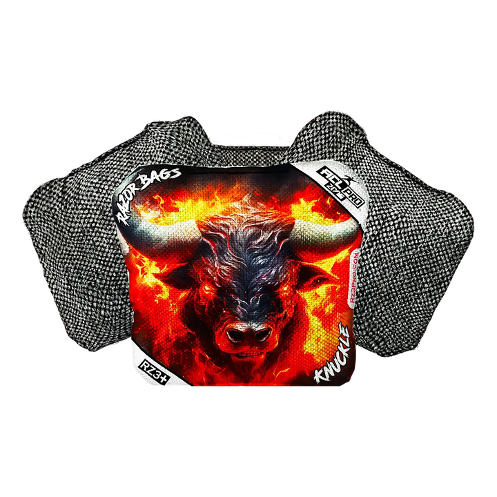 Knuckle | Fire Buffalo | ACL PRO Razor Cornhole Bags