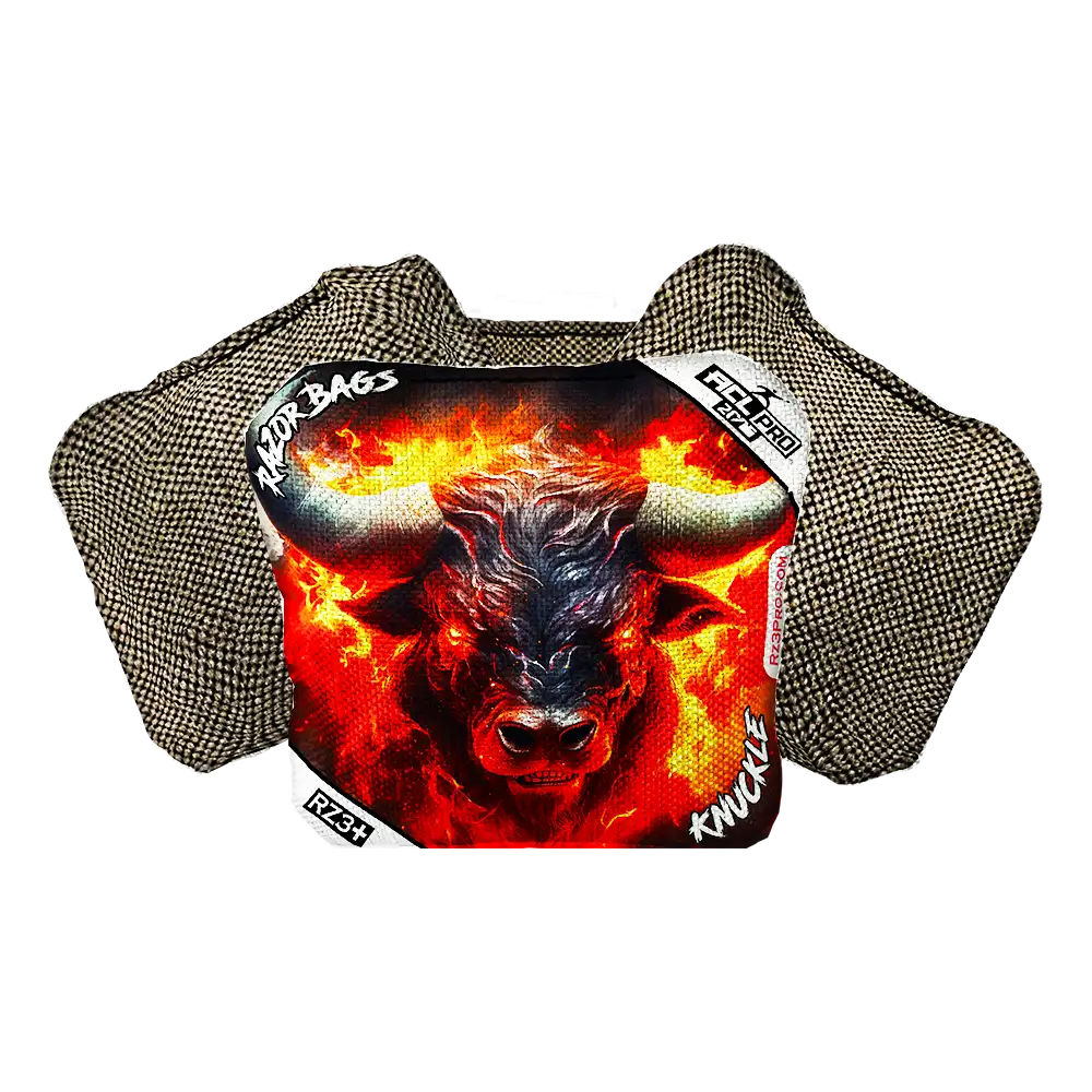 Knuckle | Fire Buffalo | ACL PRO Razor Cornhole Bags