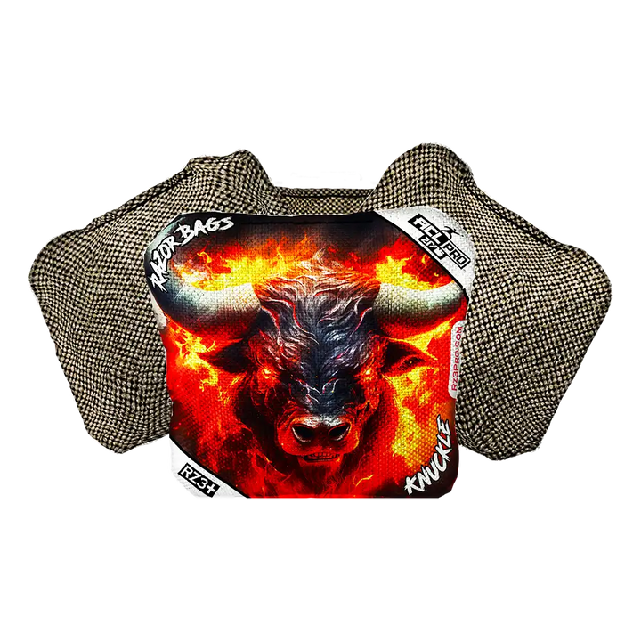 Knuckle | Fire Buffalo | ACL PRO Razor Cornhole Bags