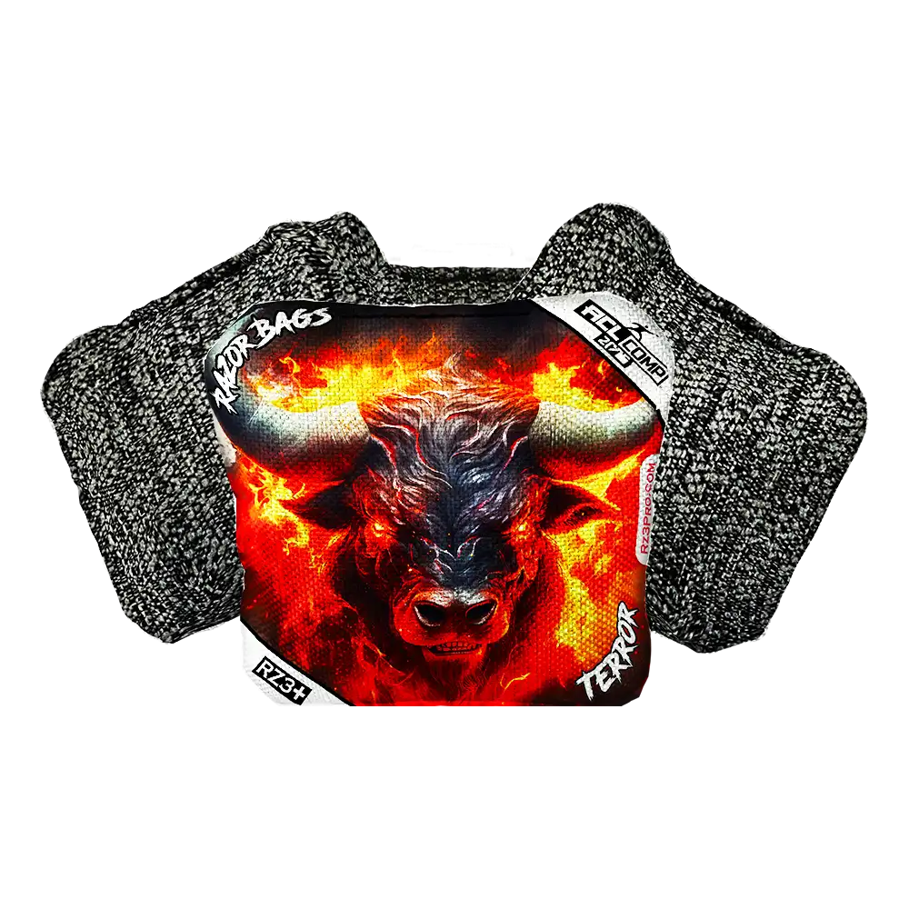 Terror | Fire Buffalo | ACL COMP Razor Cornhole Bags