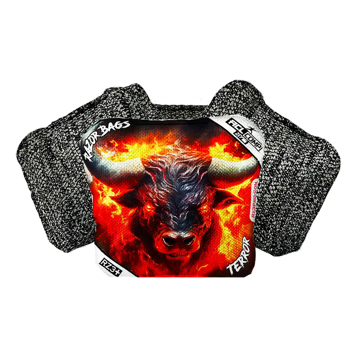 Terror | Fire Buffalo | ACL COMP Razor Cornhole Bags