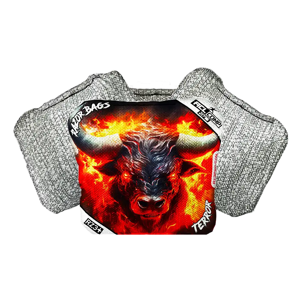 Terror | Fire Buffalo | ACL COMP Razor Cornhole Bags