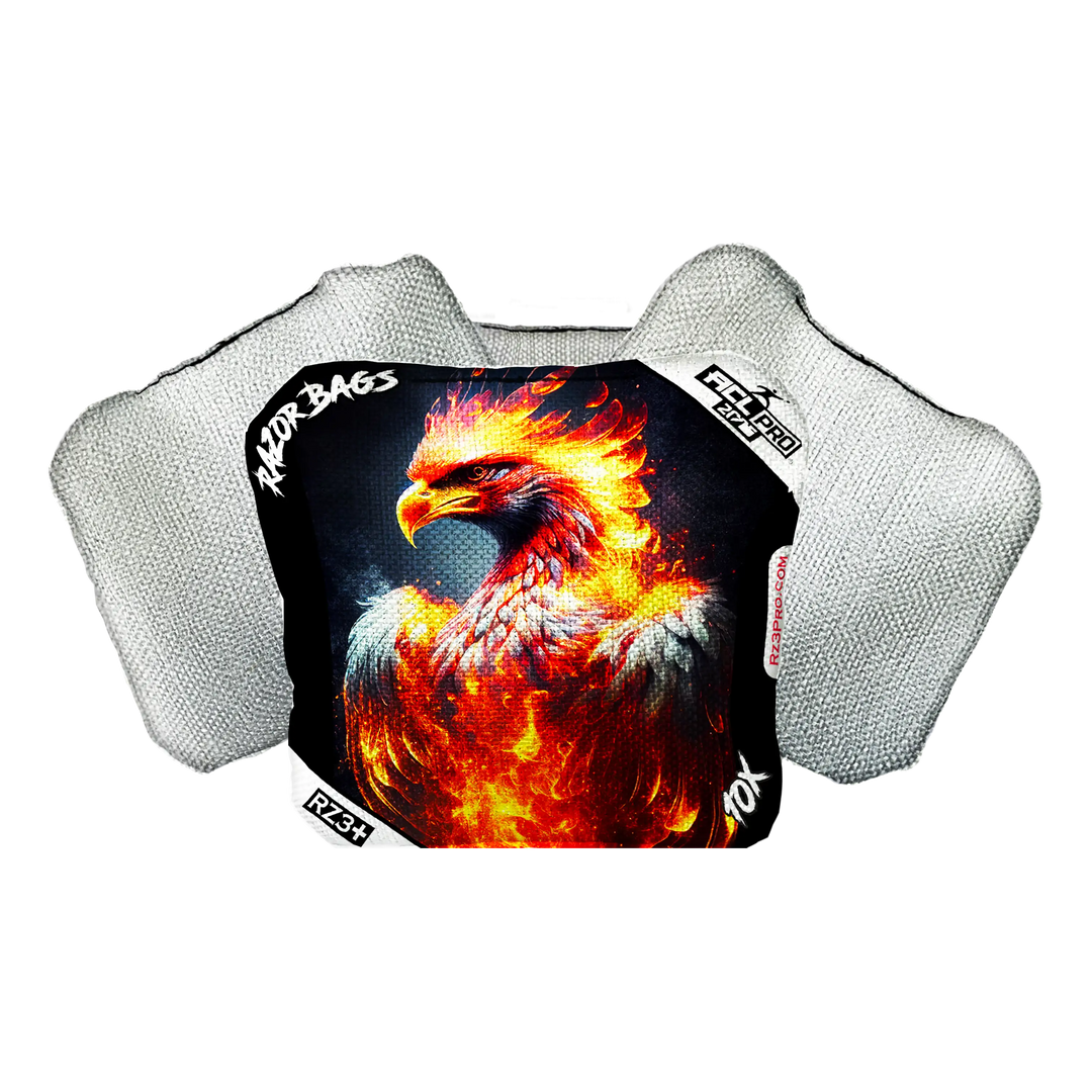 10X | Fire Phoenix | ACL PRO Razor Cornhole Bags