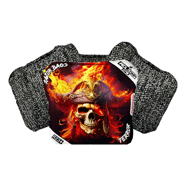 Terror | Fire Pirate | ACL COMP Razor Cornhole Bags