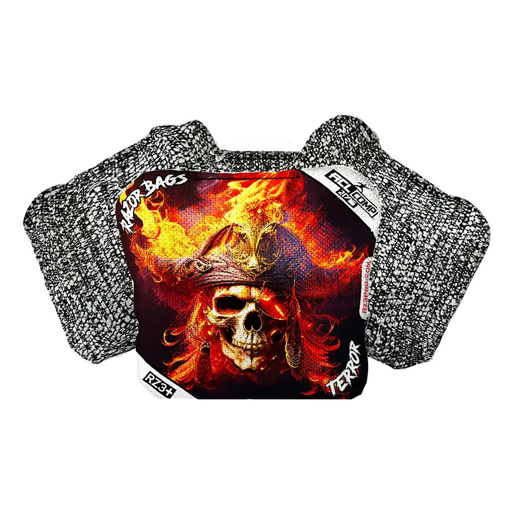 Terror | Fire Pirate | ACL COMP Razor Cornhole Bags