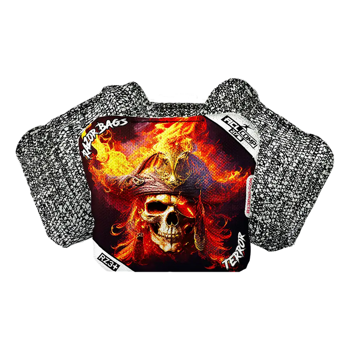 Terror | Fire Pirate | ACL COMP Razor Cornhole Bags