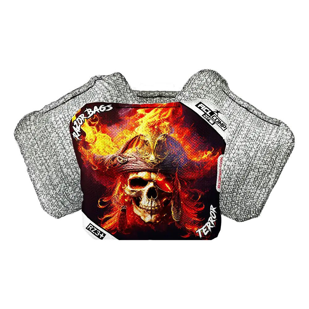 Terror | Fire Pirate | ACL COMP Razor Cornhole Bags