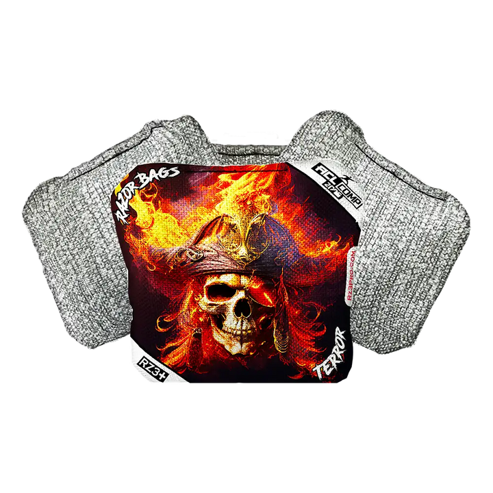 Terror | Fire Pirate | ACL COMP Razor Cornhole Bags