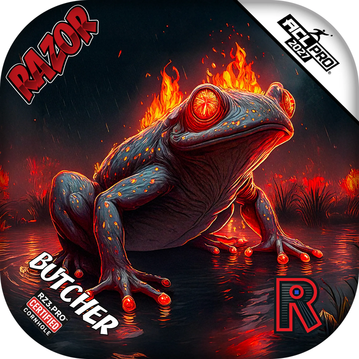 Butcher PRO Fire Belly Cornhole Bags