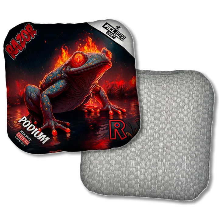 Podium PRO Fire Belly Silver Back Product View
