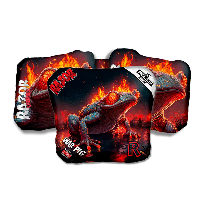 War Pig PRO Fire Belly Cornhole Bags