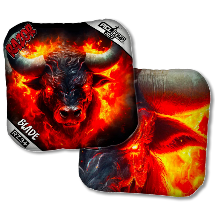 Blade COMP Fire Buffalo ACL COMP Razor Cornhole Bags Product View