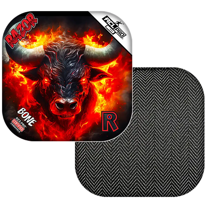 Bone | Fire Buffalo | ACL PRO Razor Cornhole Bags