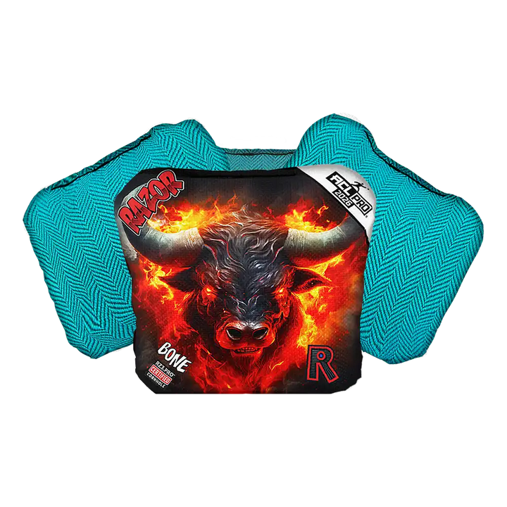 Bone | Fire Buffalo | ACL PRO Razor Cornhole Bags