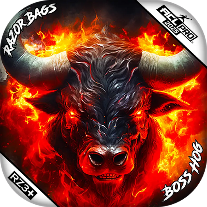 Boss Hog | Fire Buffalo | ACL PRO Cornhole Bags by Razor Bags (Razor Cornhole)