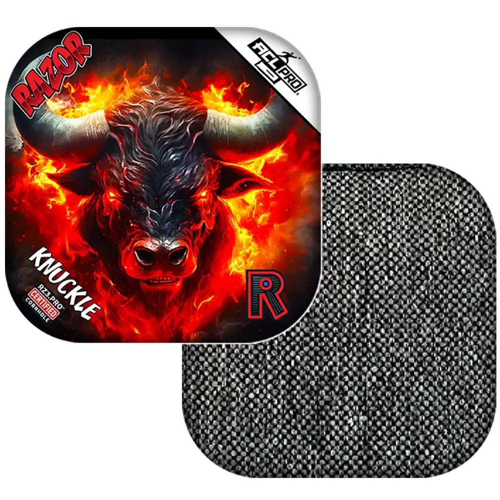 Knuckle | Fire Buffalo | ACL PRO Razor Cornhole Bags