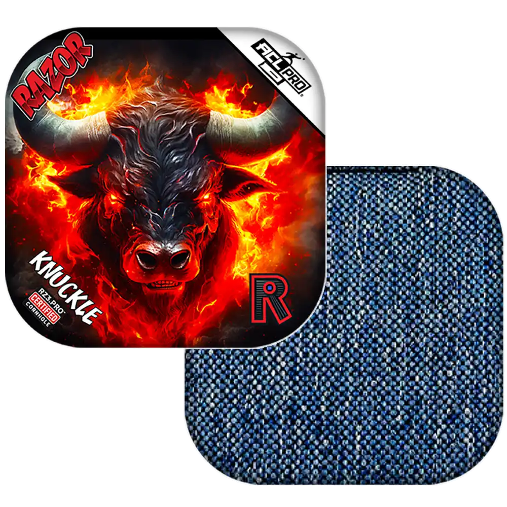 Knuckle | Fire Buffalo | ACL PRO Razor Cornhole Bags