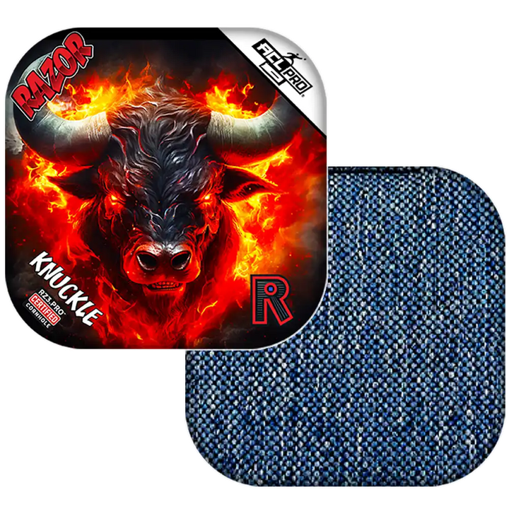 Knuckle | Fire Buffalo | ACL PRO Razor Cornhole Bags