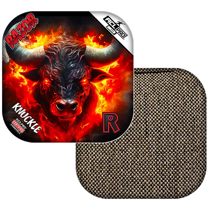 Knuckle | Fire Buffalo | ACL PRO Razor Cornhole Bags