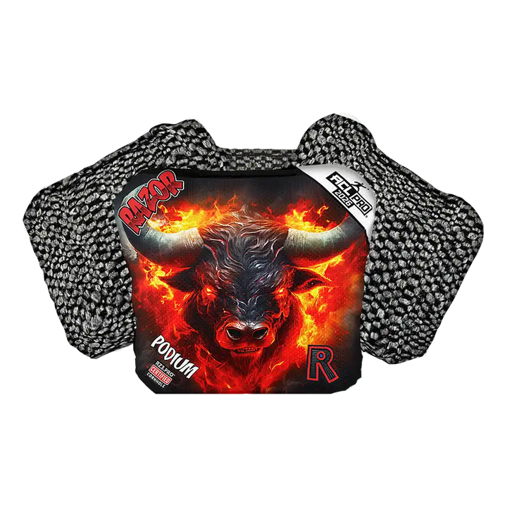 Podium | Fire Buffalo | ACL PRO Razor Cornhole Bags