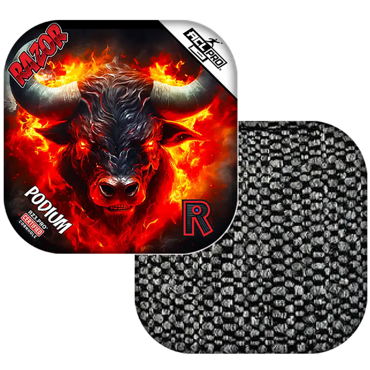 Podium | Fire Buffalo | ACL PRO Razor Cornhole Bags