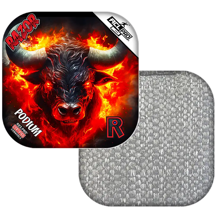 Podium | Fire Buffalo | ACL PRO Razor Cornhole Bags