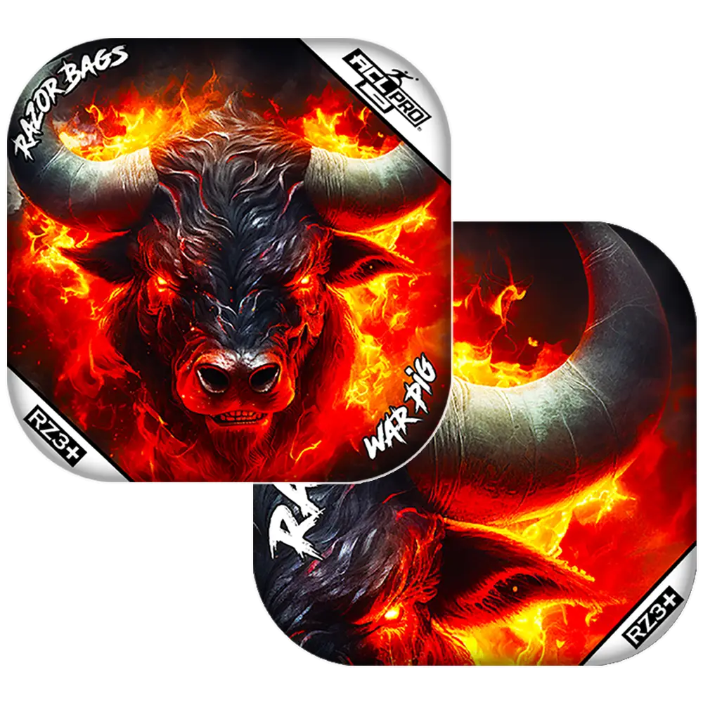 War Pig PRO | Fire Buffalo | Razor Cornhole Bags