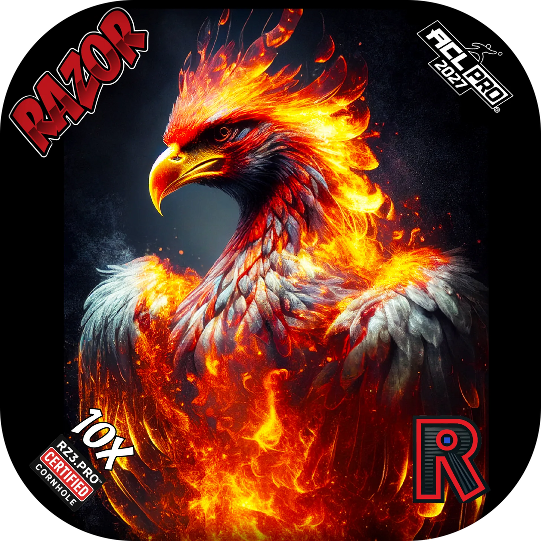 10 X PRO Fire Phoenix Cornhole Bags