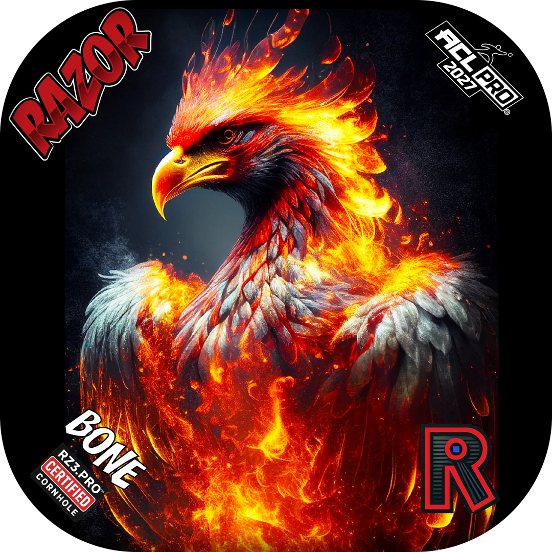 Bone PRO Fire Phoenix Cornhole Bags