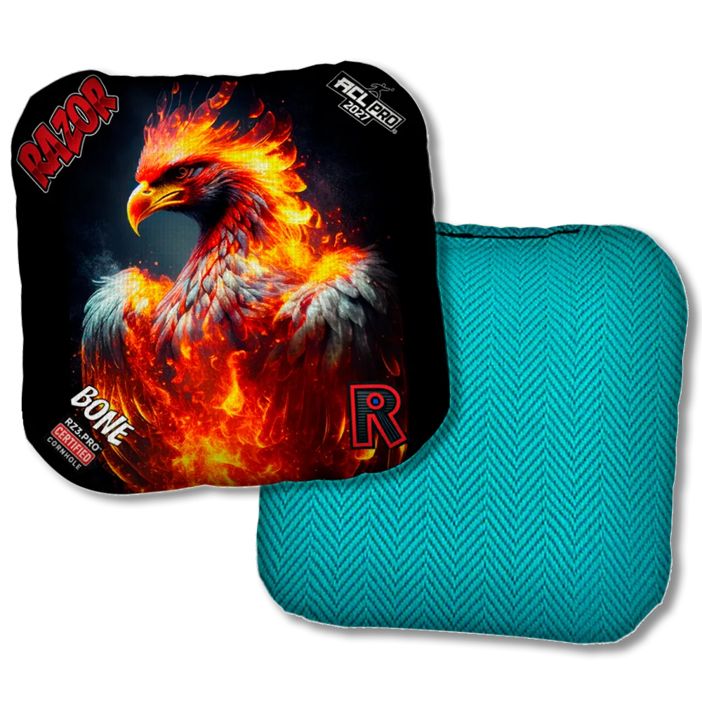 Bone PRO Fire Phoenix Teal Back Product View