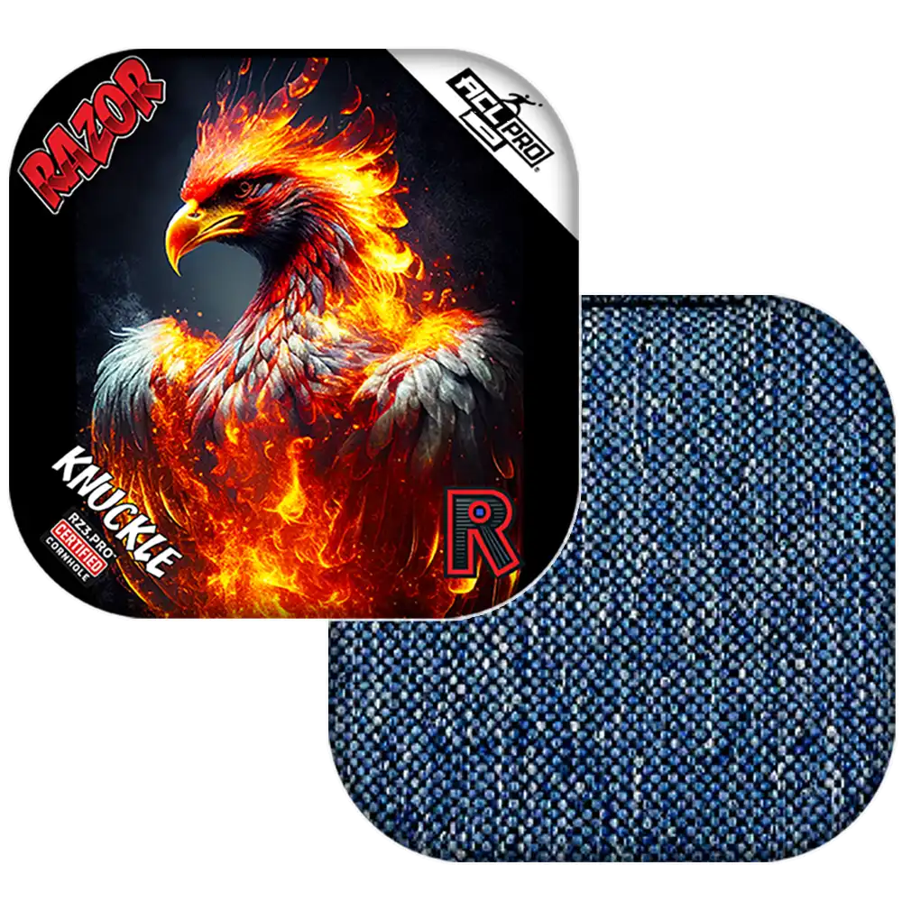 Knuckle | Fire Phoenix | ACL PRO Razor Cornhole Bags