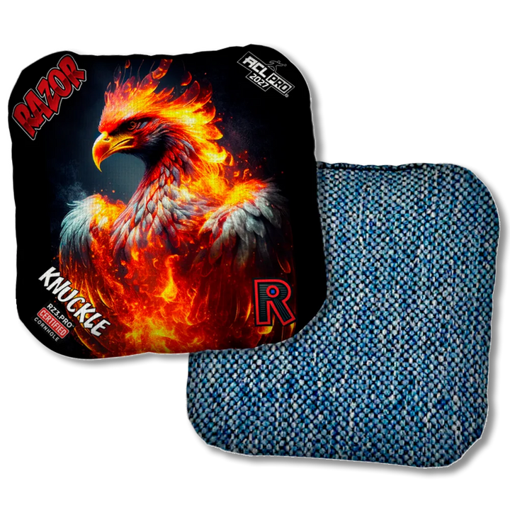 Knuckle PRO Fire Phoenix Blue Back Product View