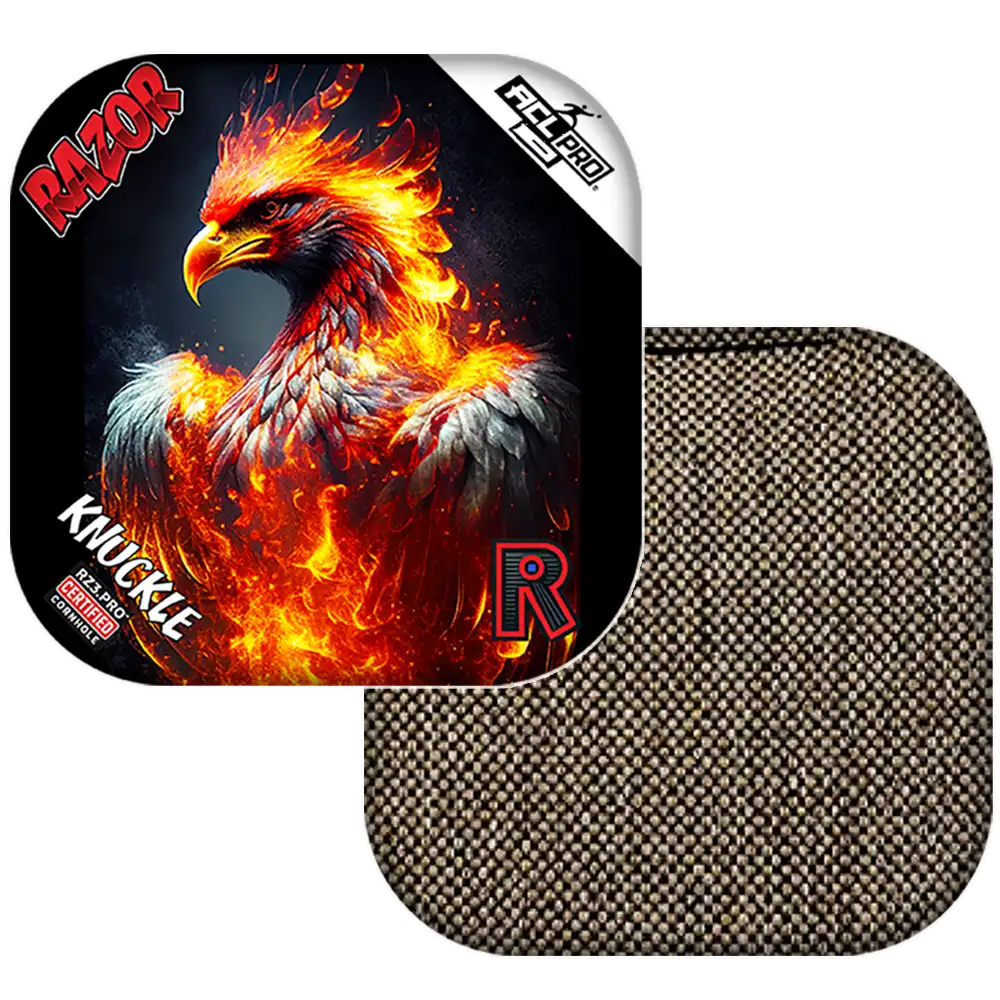 Knuckle | Fire Phoenix | ACL PRO Razor Cornhole Bags