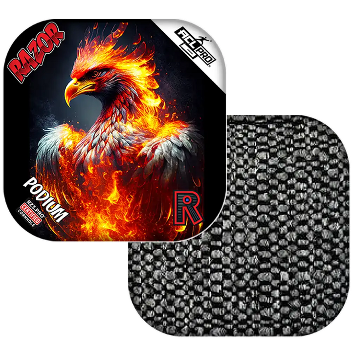 Podium | Fire Phoenix | ACL PRO Razor Cornhole Bags