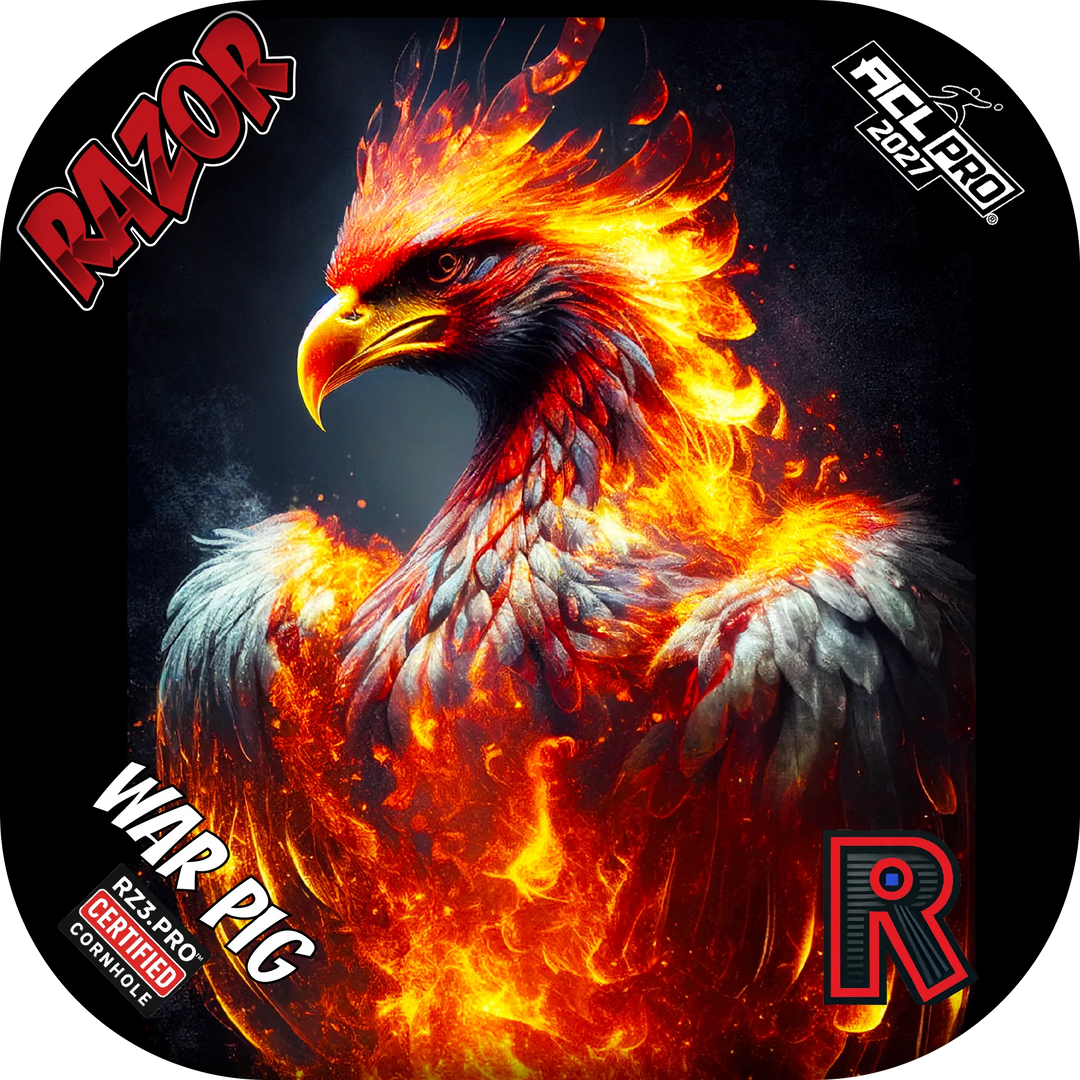 War Pig PRO Fire Phoenix Cornhole Bags