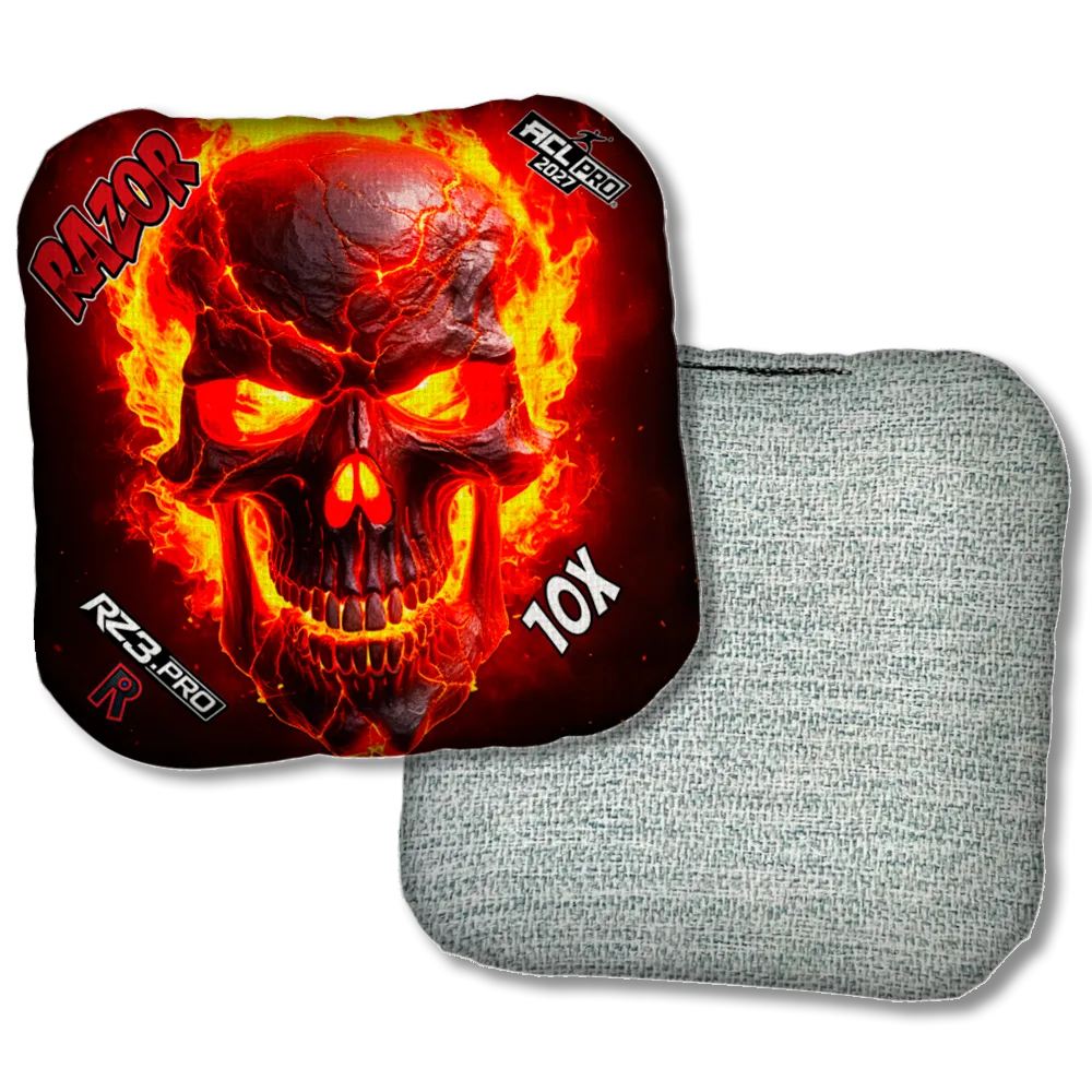 10 X PRO Fire Skull Light Back Product View