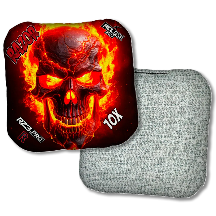 10 X PRO Fire Skull Light Back Product View