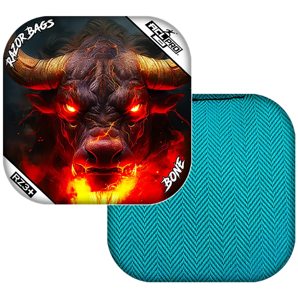 Bone | Fire Buffalo 2 | ACL PRO Razor Cornhole Bags