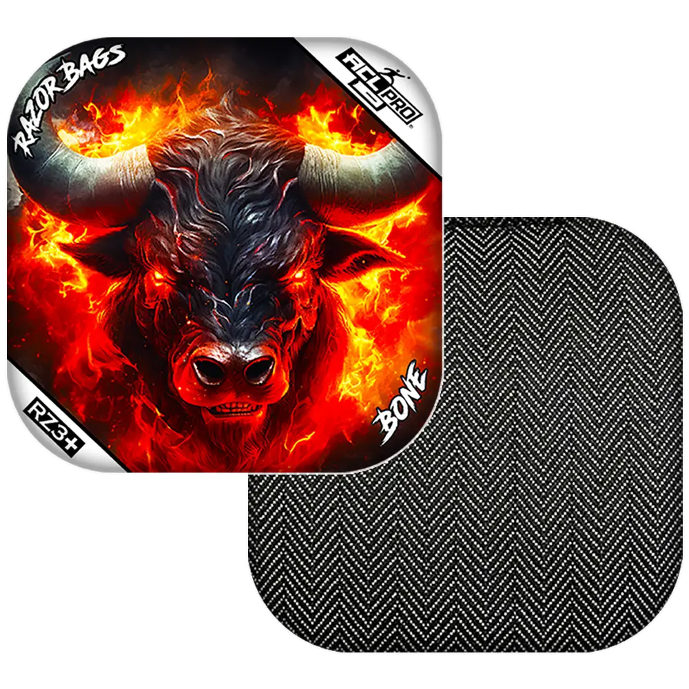 Bone | Fire Buffalo | ACL PRO Razor Cornhole Bags