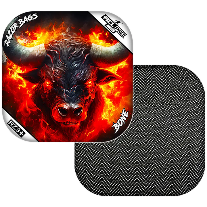 Bone | Fire Buffalo | ACL PRO Razor Cornhole Bags