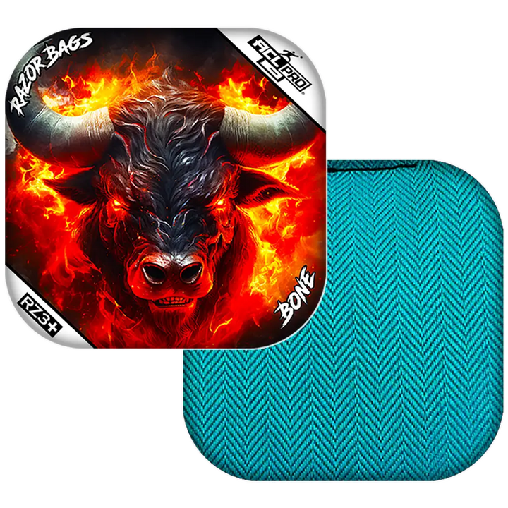 Bone | Fire Buffalo | ACL PRO Razor Cornhole Bags