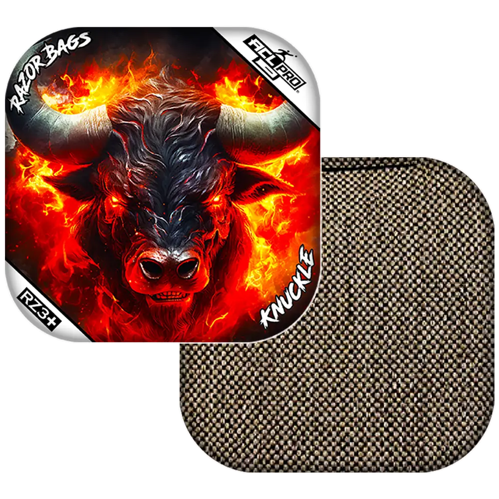 Knuckle | Fire Buffalo | ACL PRO Razor Cornhole Bags