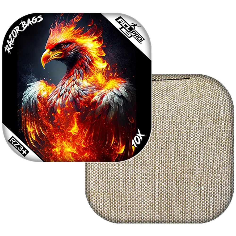 10X | Fire Phoenix | ACL PRO Razor Cornhole Bags